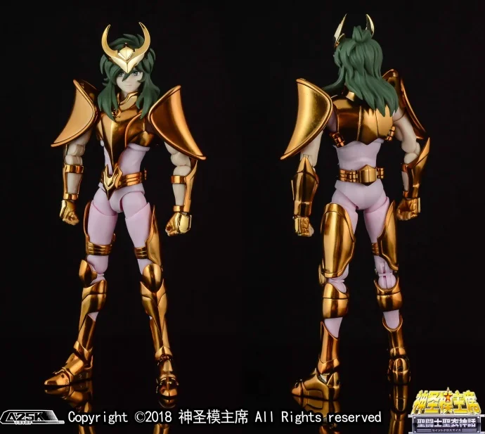 Большие игрушки Andromeda shun V3 EX final Cloth EX GT OCE Золотая бронзовая фигурка Сейя, игрушечная металлическая Броня S27