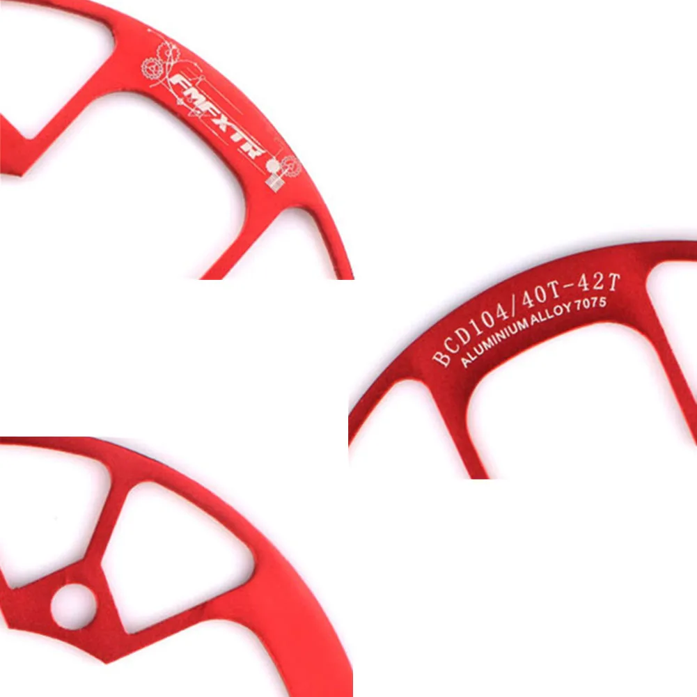 Tooth Guard Cog Wheel Round Easy Install Crankset Bike Accessories Durable Protective Bicycle Sprocket Aluminum Alloy Plate | Спорт и