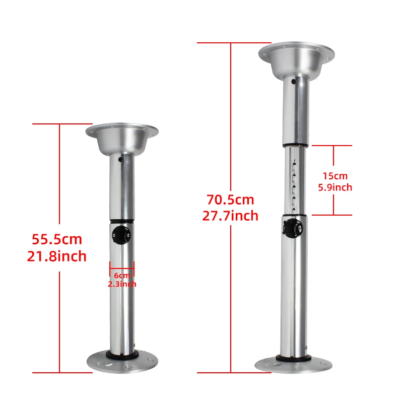 Телескопический подвижный Вращающийся Регулируемый кронштейн из алюминиевого