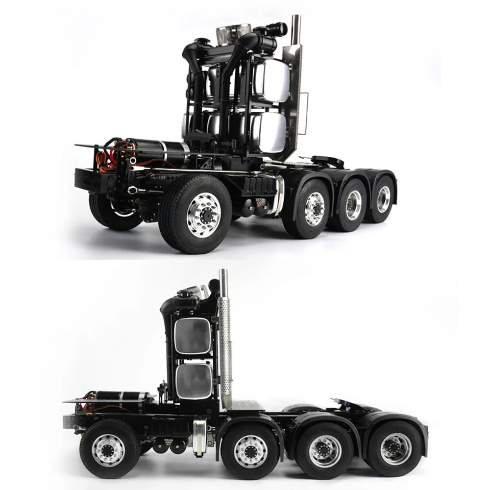 1/14 RC LESU MAN 8x8 металлический шасси оборудование стойки для TAMIYA тягач | Игрушки и