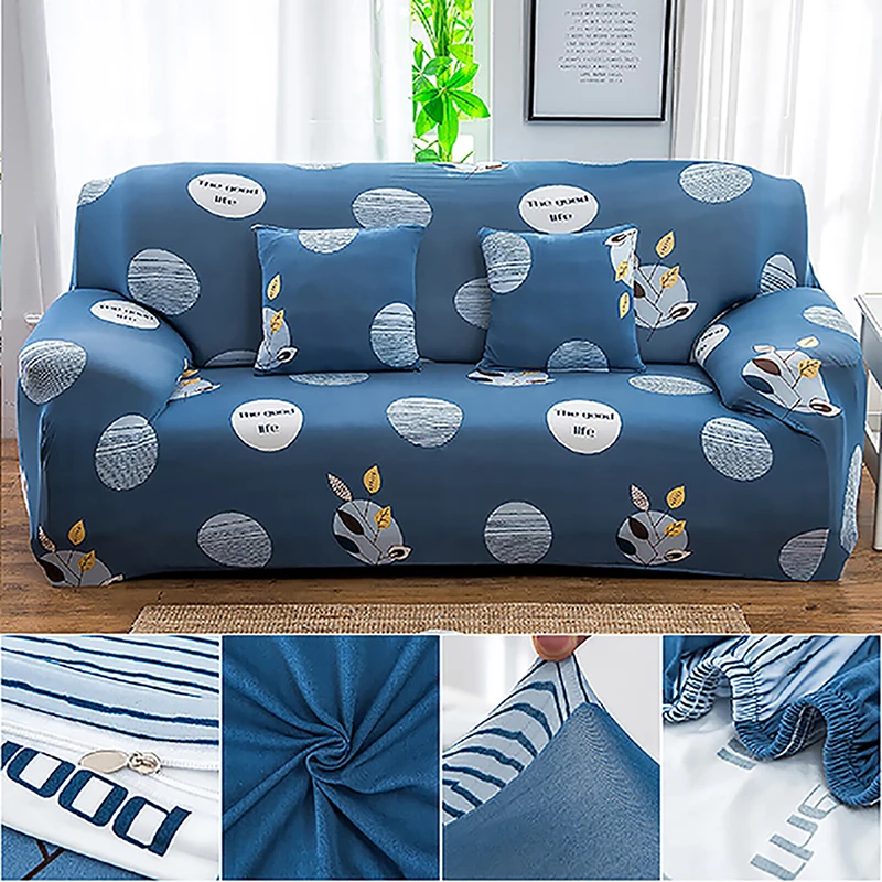 

Sofa Covers for Living Room Elastic Slipcovers L shape Chaise Longue Need Buy 2pieces Couch Cover Stretch Sofa Towel