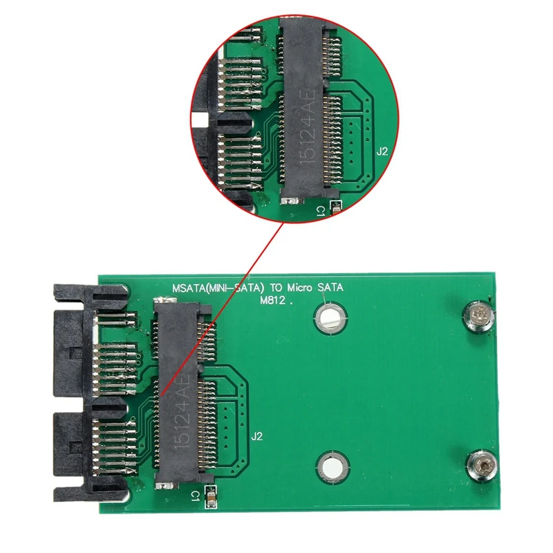 Mini PCI-E MSATA SSD на 3 5-дюймовый адаптер Micro-SATA плата модуля преобразователя карты |