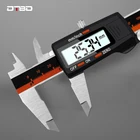 Цифровой штангенциркуль, электронный нутромер из нержавеющей стали, 6 дюймов, 0-150 мм