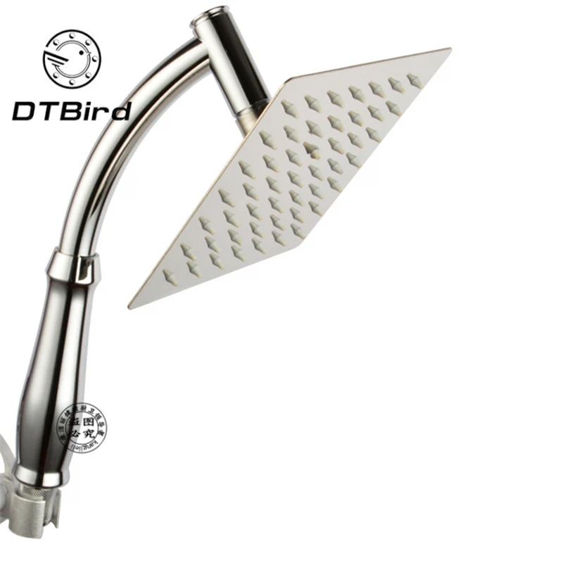 Роскошная ультратонкая душевая лейка из нержавеющей стали 4 &quot/6&quot/8 &quot Большая
