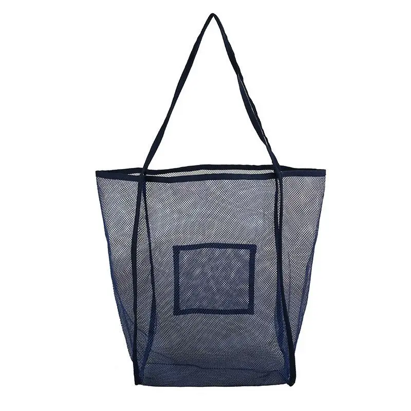 

Summer new style transparent mesh Single Shoulder Satchel fashion light shopping bag clear bags for women