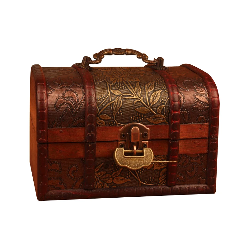 Декоративная коробка для украшения семьи ретро ящик хранения антикварных