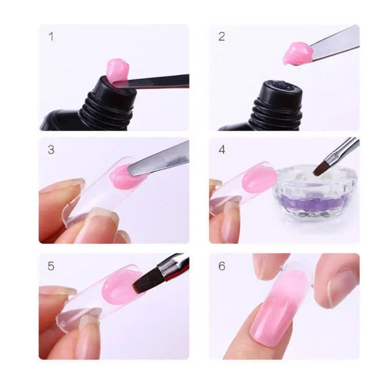 Набор кистей для нейл-арта инструменты маникюра градиентный Гель-лак создания