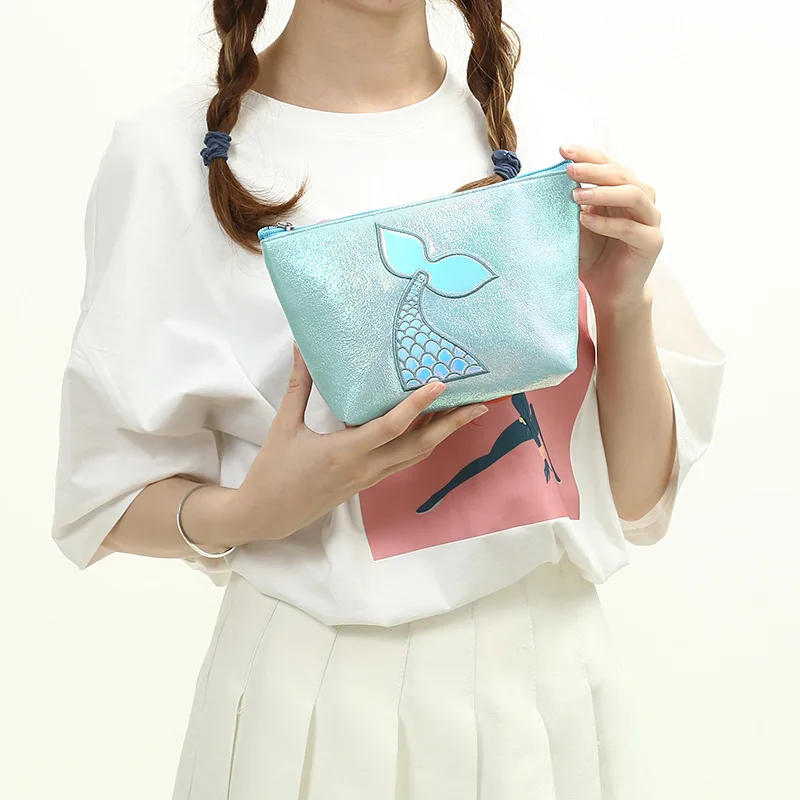 Шестигранный чехол оболочка карандаш косметический клатч с лазерной вышивкой