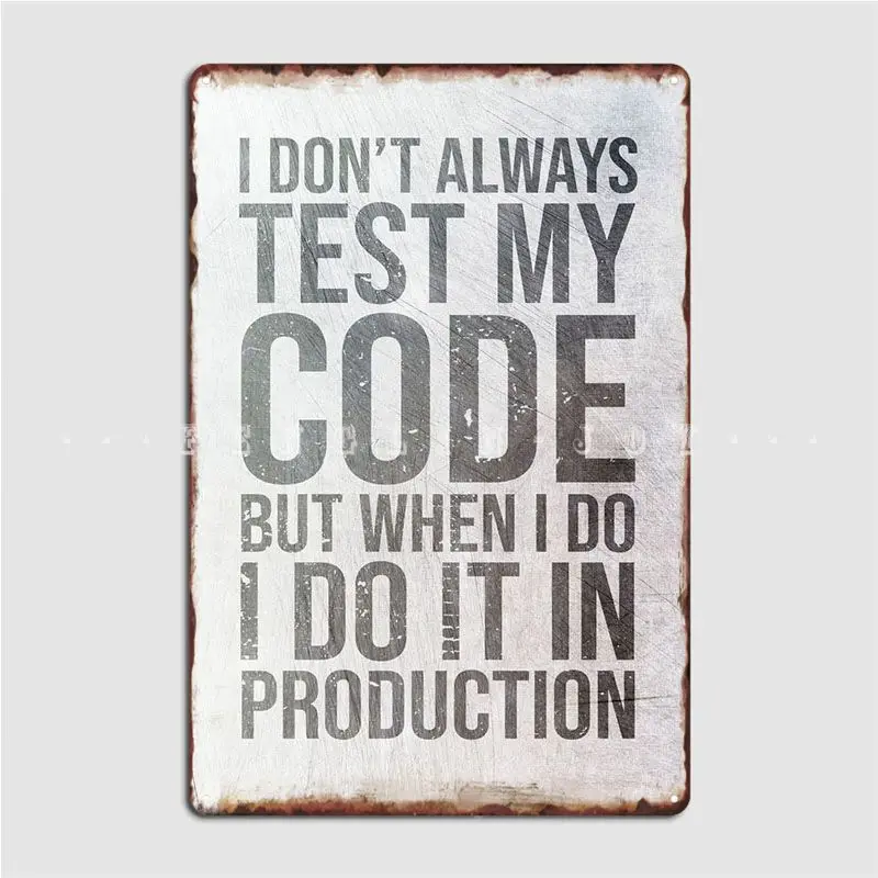 

Программатор, белая версия, металлический знак, создание настенных тарелок, настенная роспись, жестяной знак, плакат