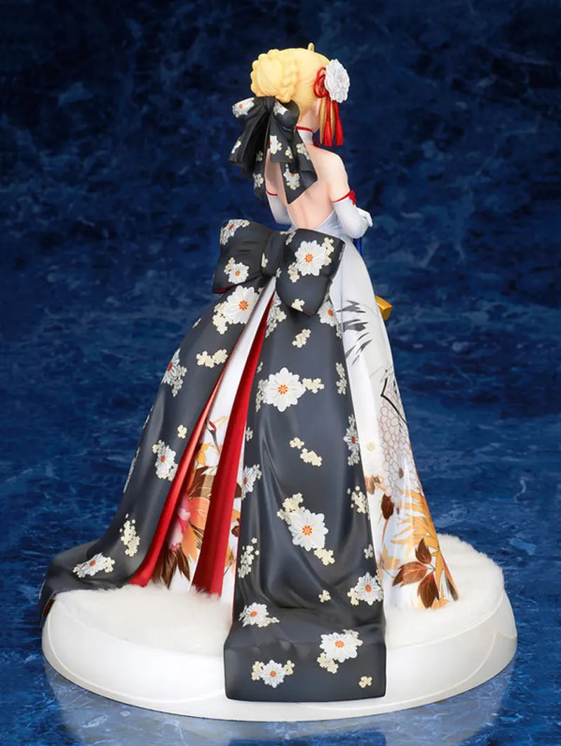 Альтер из новеллы Fate Grand Order Saber Arturia кимоно Ver. Аниме ПВХ фигурка Arutoria Pendoragon свадебное платье Коллекция игрушек 25,5 см