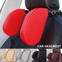 car seat headrest pillow adjustable head neck support detachable head pillow travel sleeping cushion for kids adults mp holder