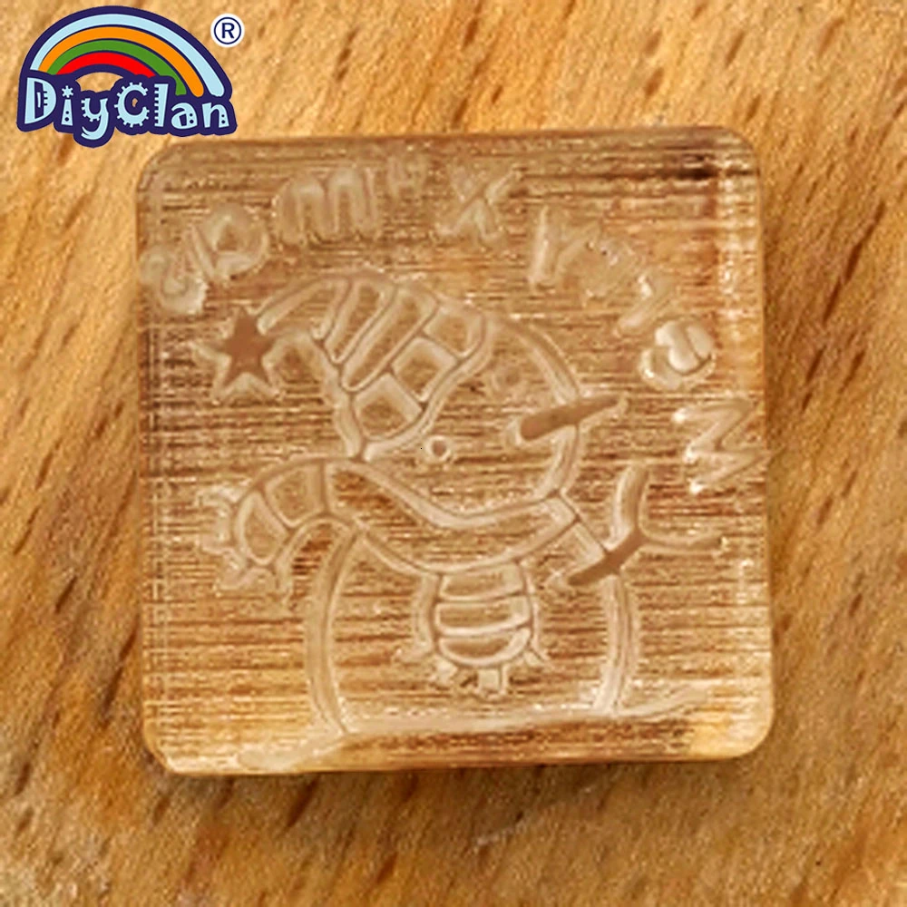 Рождественский снеговик штамп для мыла Сделай Сам инструменты изготовления под