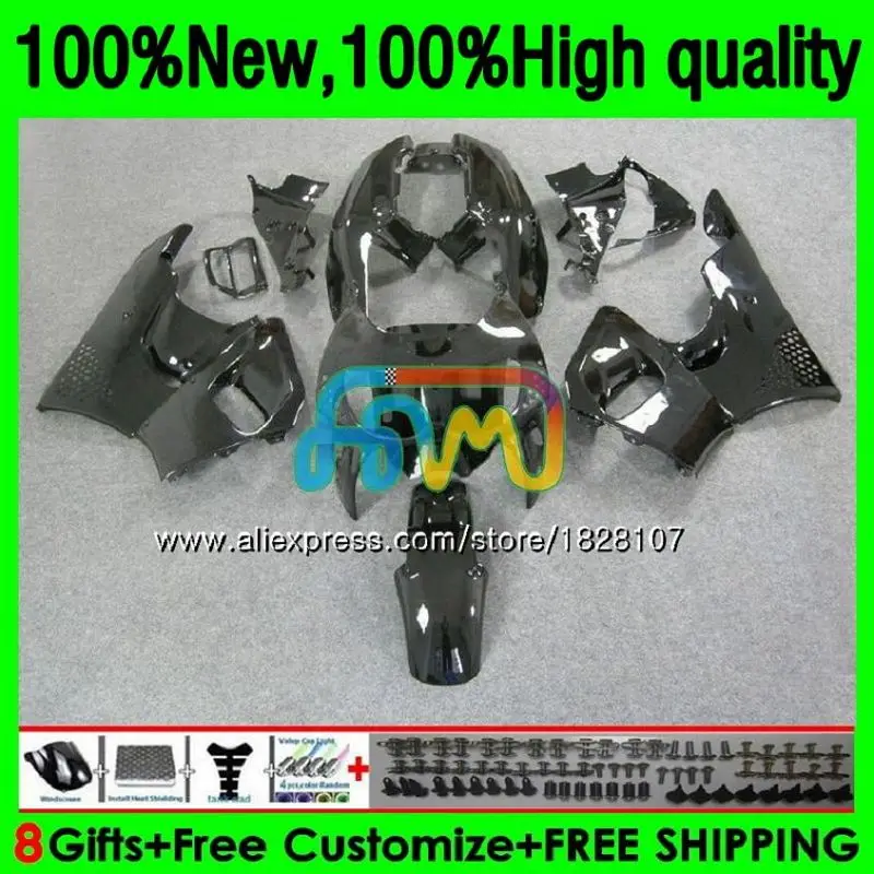 

Kit For HONDA CBR 893RR CBR900RR CBR893RR 89 90 91 92 93 149BS.17 CBR900 CBR893 RR Glossy black 1989 1990 1991 1992 1993 Fairing