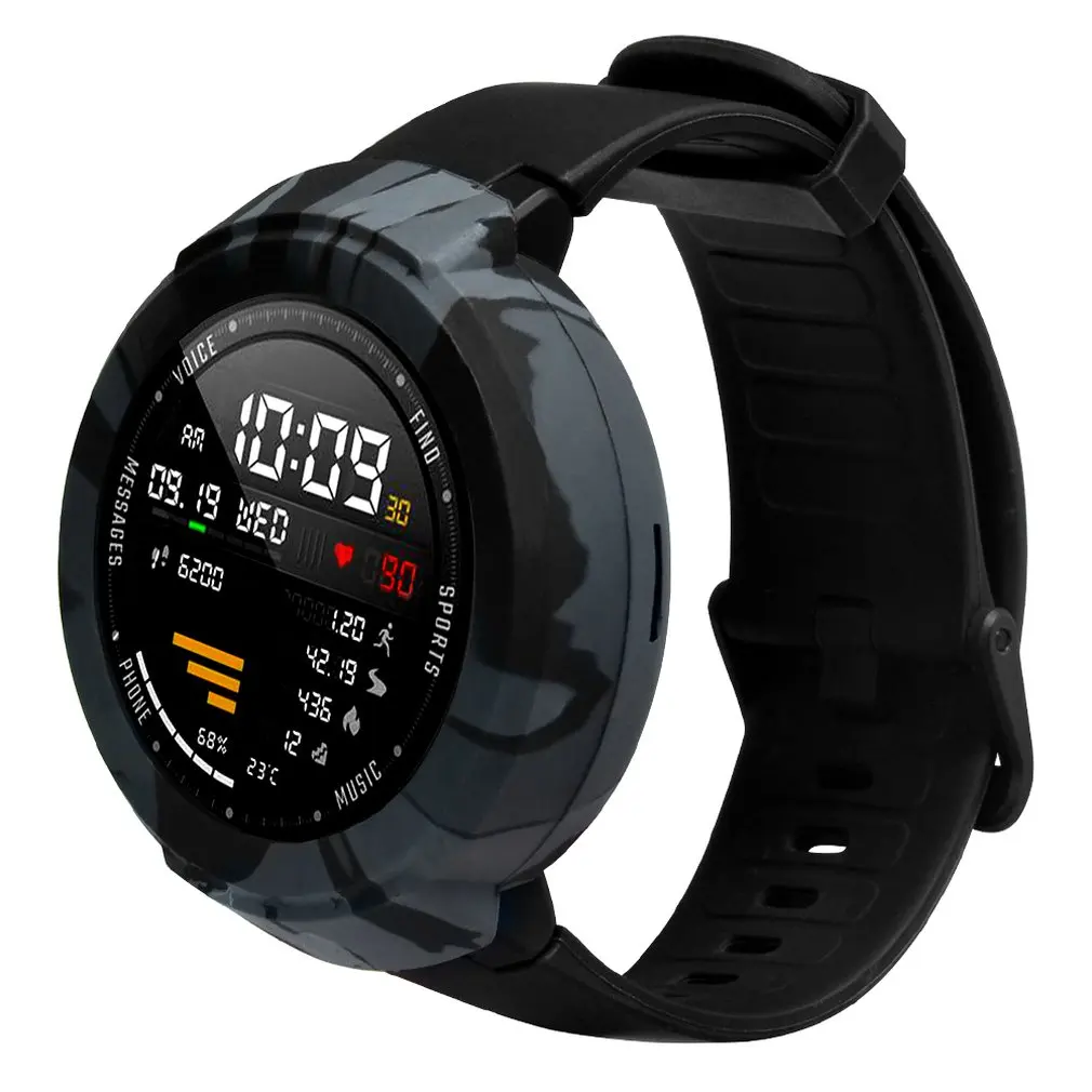 Silicone Frame Protective For Huami Amazfit Verge Watch Soft Sleeve Protection Case Cover Replacement | Наручные часы