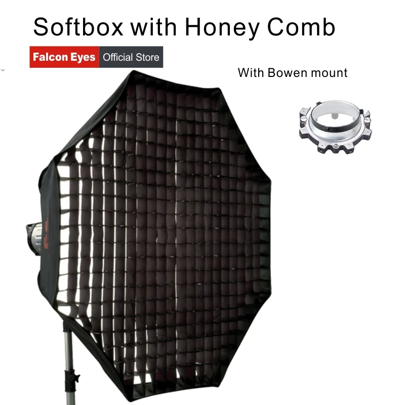 Портативный складной софтбокс Falcon Eyes Honey Comb 60/80/90/110 см зонт-рассеиватель