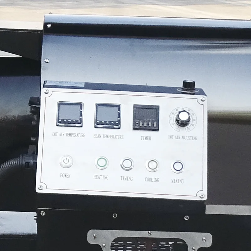 Dy 6kg двойной Слои ролик с Bluetooth коммерческий Кофе жаровня Нержавеющая сталь