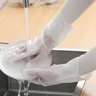 Женский водонепроницаемый резиновый латекс оборудование для мытья посуды Перчатки кухонный нож прочный чистки домашних хлопот посудомоечные инструменты