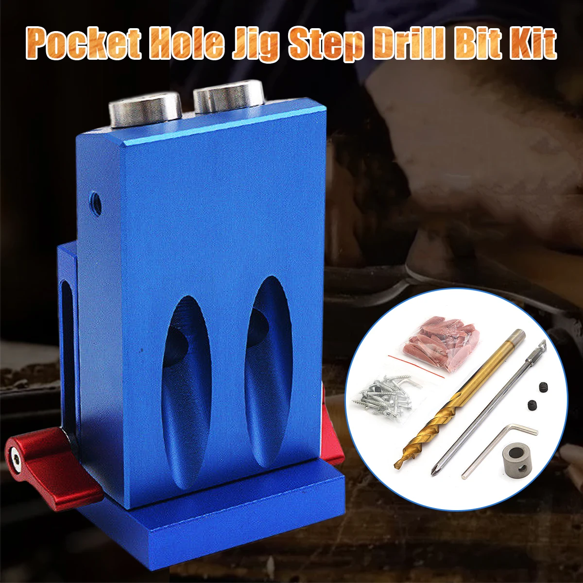 

Направляющая для сверления карманных отверстий, 9,5 мм