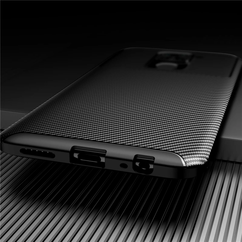 Чехол из углеродного волокна для Xiaomi Redmi Note 9 чехол Poco X3 Ультратонкий телефона Note10