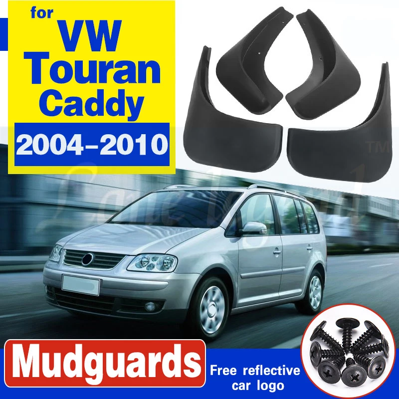 Спереди и сзади автомобиля Брызговики для VW Touran Tiguan Caddy 2004 2010 брызговики
