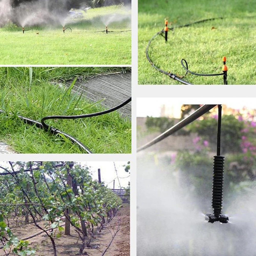 

10m/20m/40m Watering Hose 4/7 mm Garden Drip Pipe PVC Hose Irrigation System Watering Systems for Greenhouses