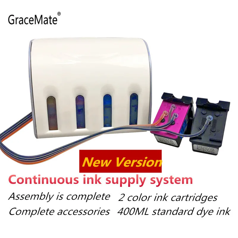 GraceMate 664 чернила Замена для HP 664XL с чернилами Deskjet Ink Advantage 2675 2670 2600 1115 2135 2138 3635