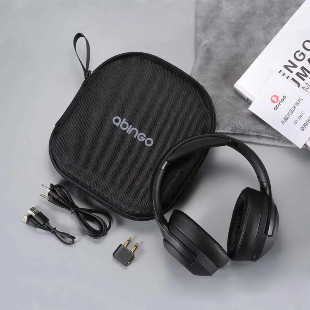 2021 New Arrival ANC Headphones Active Noise Cancelling Headset Stylish Design Stereo Bass Wireless Bluetooth Earphones enlarge