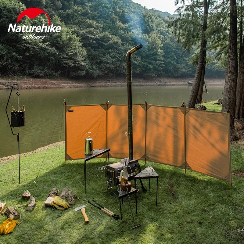 Ветрозащитный экран Naturehike NH20TM088 хлопок защита от ветра для отдыха на открытом