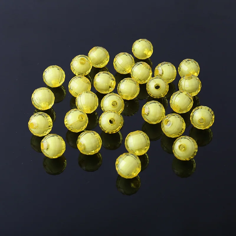 The Best-Selling New 15 14mm Beads Suitable For Making Exquisite Handmade Jewelry DIY Crafts Multi-Color Acrylic Material | Дом и сад