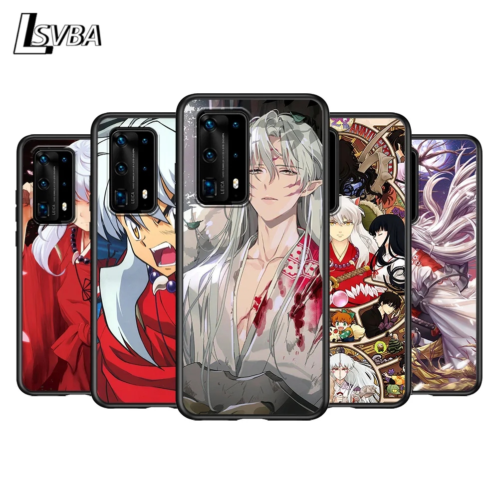 

Anime Lnuyasha For Huawei P Smasrt 2018 2019 2020 2021 Smart S/Z Smart Plus Smart Pro Black Soft Cover Phone Case