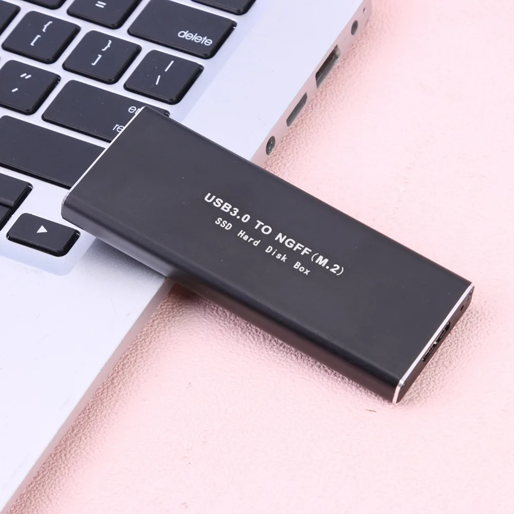 Внешний корпус USB3.1 type C к M.2 NGFF конвертер SSD адаптер корпус из алюминиевого сплава твердотельный мобильный жесткий диск коробка адаптер