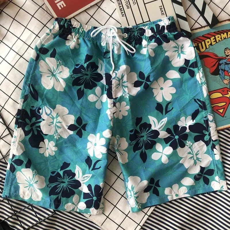 

Summer Men's Loose Sports Beach Pants Breathable Casual Men's Shorts Men's Casual Beach Pants 2021 Fashion All-match Shorts