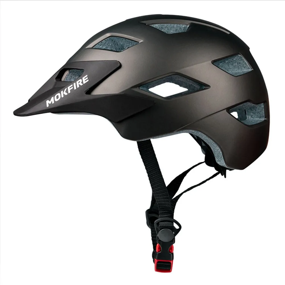 

Mokfire Mountain Bicycle Helmet Ultralight Cycling Safety Helmet With EPS Liner Comfort Road Bike Taillight Helmets Men Women