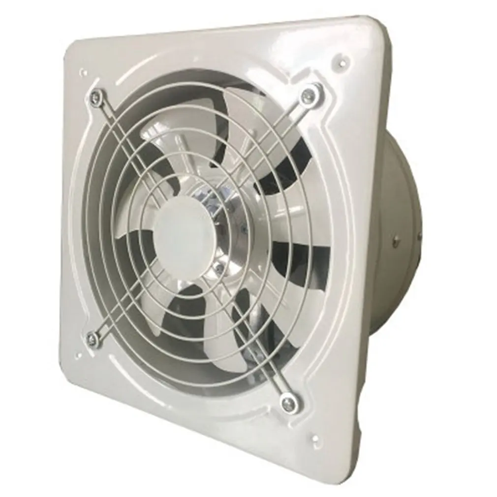 Industrial Ventilation Extractor Metal Axial Exhaust Commercial Air Blower Fan Low Noise Stable Running