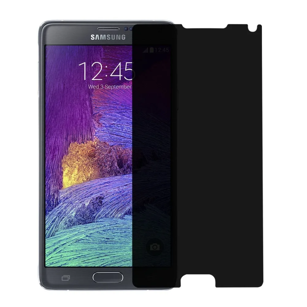 Закаленное стекло 9 H для samsung Galaxy NOTE2 NOTE3 NOTE4 NOTE5 2.5D Защитное сохранения личной