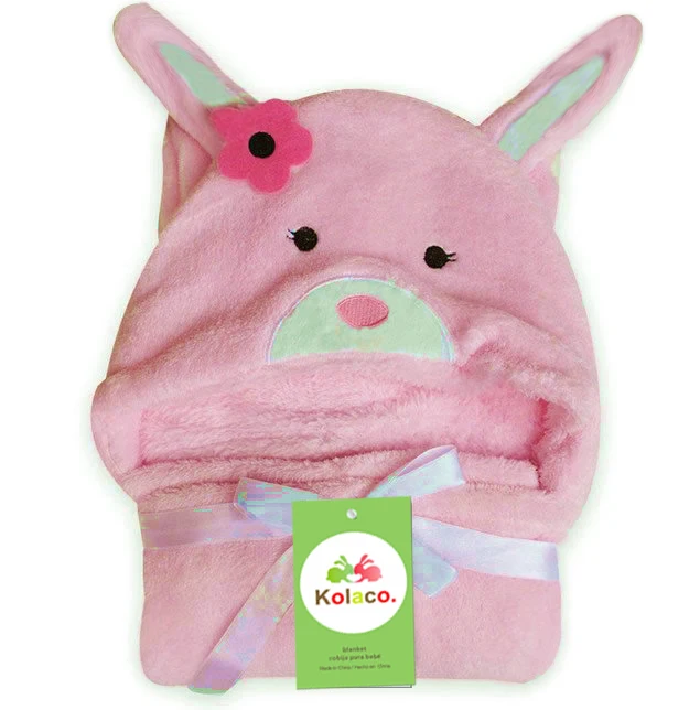 Милое детское банное полотенце из флиса милое с капюшоном в форме животного