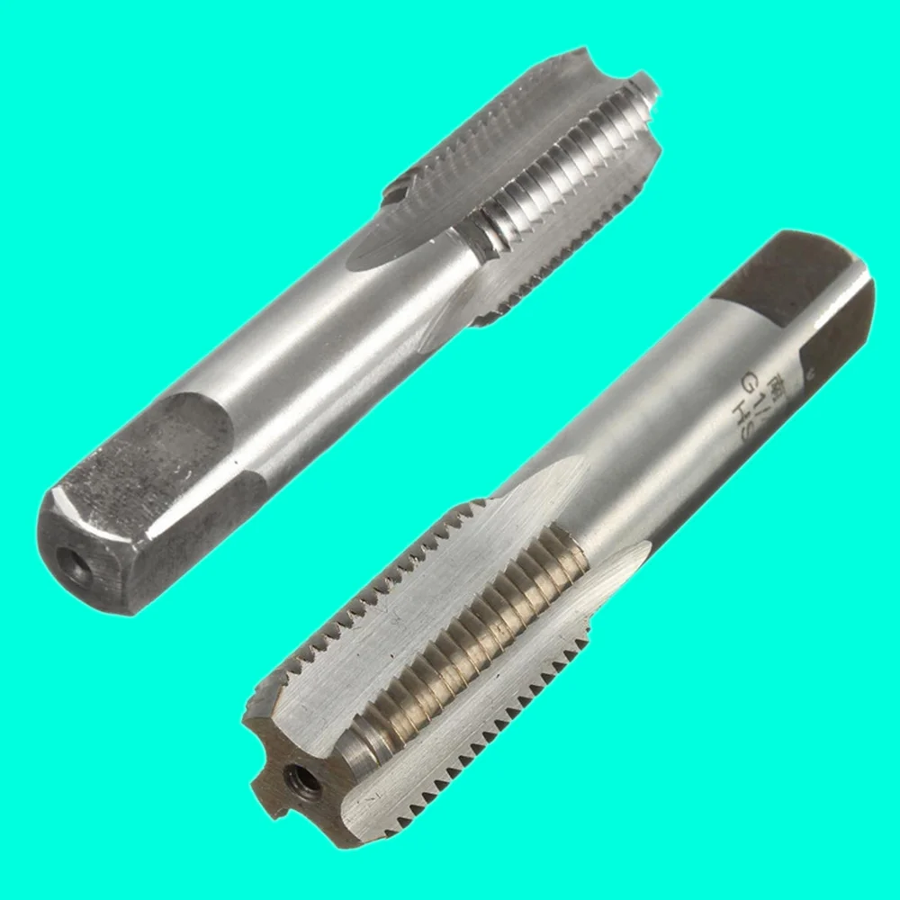 

5pcs/set 55 Cylindrical Pipe Thread Tap G Thread Tap Thread Repair Tapping