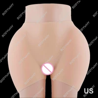 full soft silicone pads buttocks hips enhancer body shaper pants underwear fake butt big ass shapewear women control panties