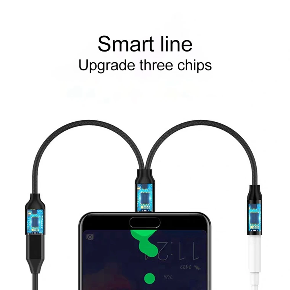 USB-адаптер для наушников 3 5 мм Type-C | Мобильные телефоны и аксессуары