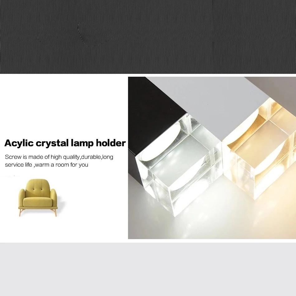 Moderno LED cuadrado colgante de aluminio de luz lámpara colgante lámpara comedor tienda cocina restaurante bar Cafe decoración lámpara