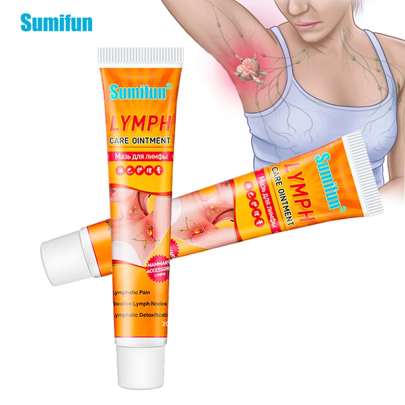 

Sumifun Lymphatic Detox Ointment Hot Neck Anti-Swelling Herbs Cream Lymph Cream Medical Plaster Body Relaxation Health Care