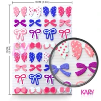 high quality ribbon spot bow sponge scrapbooking stickers phone fashion craft kawaii gifts reward kids toys for children new