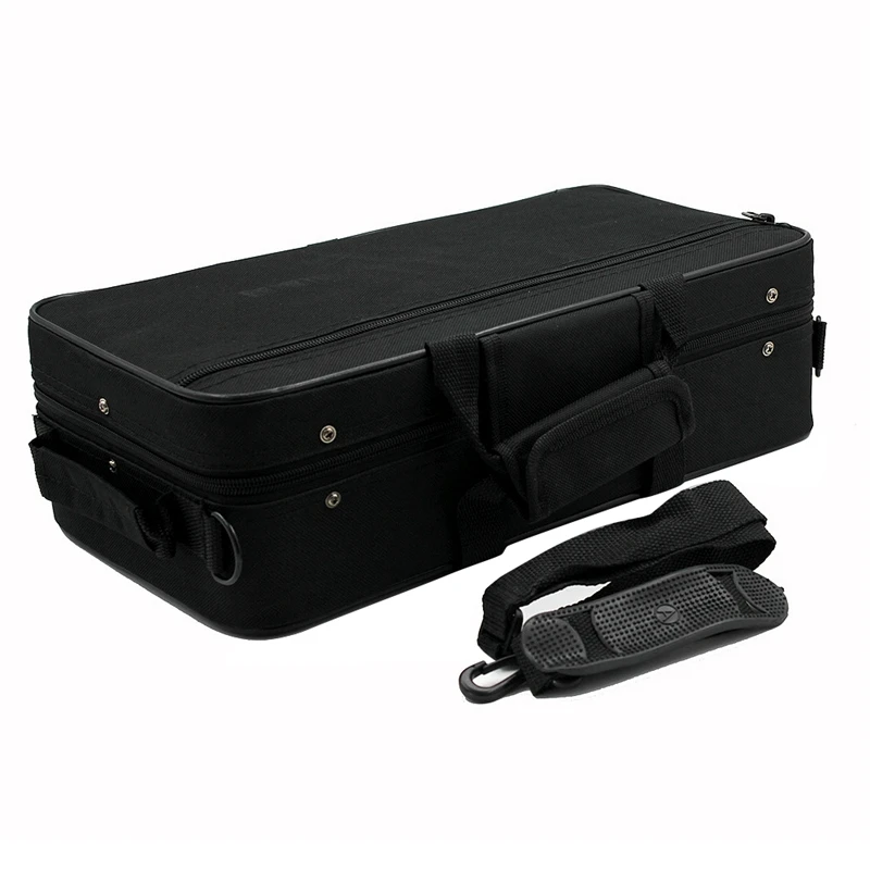 Musical Instrument Storage Bag Thickened Foam Clarinet Box Case with Handle Strap Anti-Dae and | Спорт и развлечения