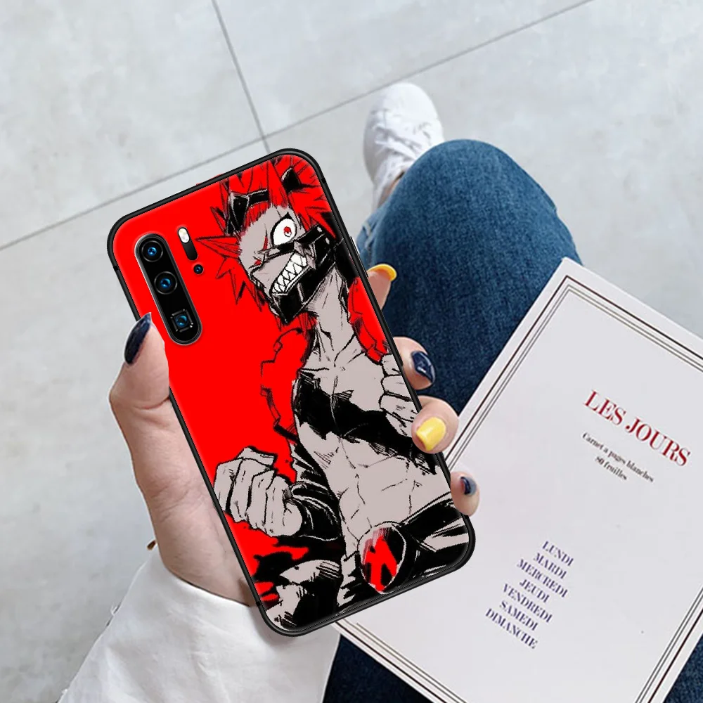 

My Hero Academia Kirishima Eijiro Phone Case Cover For Samsung Galaxy A7 8 10 20 20e 21 30 30S 31 41 50 50S 51 70 71 91 black