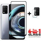 Стекло на Realme Q3 5G полное покрытие закаленное Стекло высококачественный защитный чехол для Oppo Realme Q3 Q3i 5G Экран протектор Камера защитный Стекло Realme Q3 5G