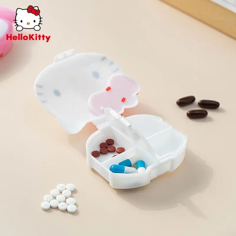 Sanrio мультяшный персонаж Hello Kitty моя мелодия Милая портативная маленькая коробка
