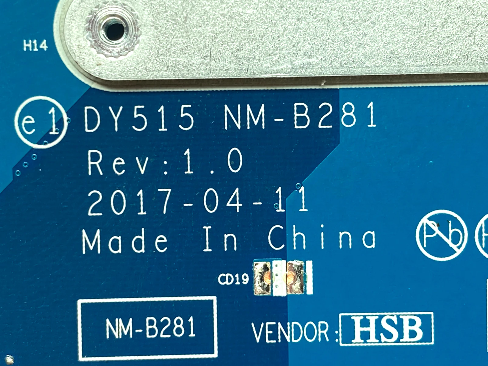 Хорошее качество DY515 NM-B281 FRU:5B20P22986 для Lenovo Legion Y520-15IKBA материнская плата ноутбука