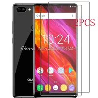 2pcs for vernee mix 2 high hd tempered glass protective on mix2 screen protector film cover