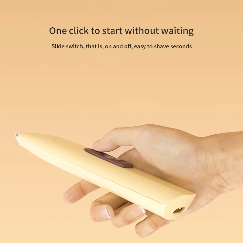 

Petshy Pet Paw Hair Grooming Clipper Rechargeable Pet Hair Grooming Kit Adjustable Multi-Functional Dog Feet Hair Shaver