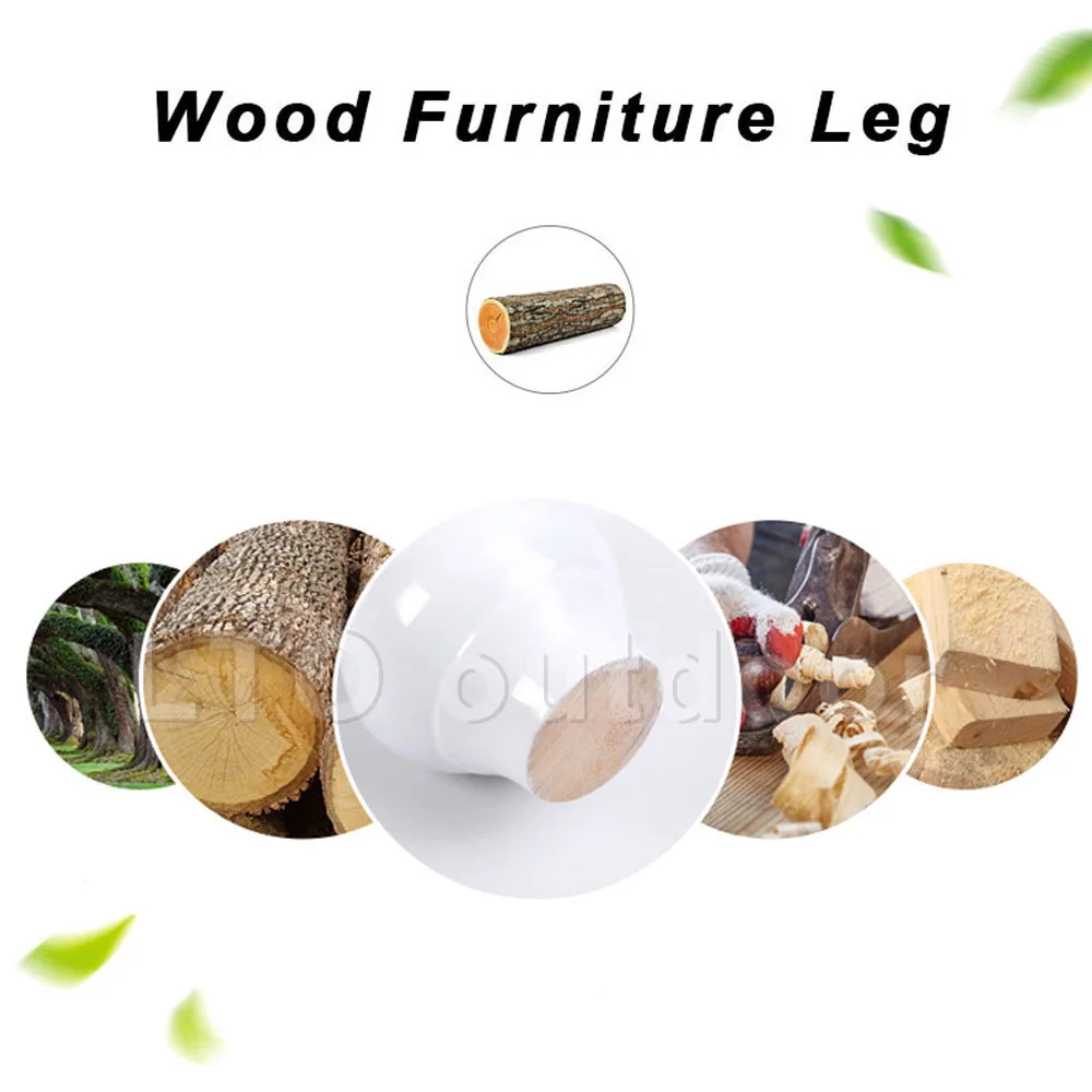 

90/100mm Solid Wood Furniture Legs Wooden Sofa Legs As Replacement For Sofa Armchair Recliner Dresser Cabinet Legs